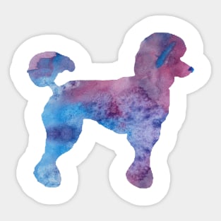 Poodle Sticker